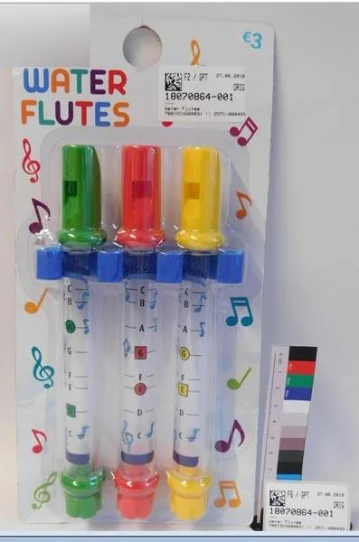 Giocattolo musicale «Water Flutes» (Primark)