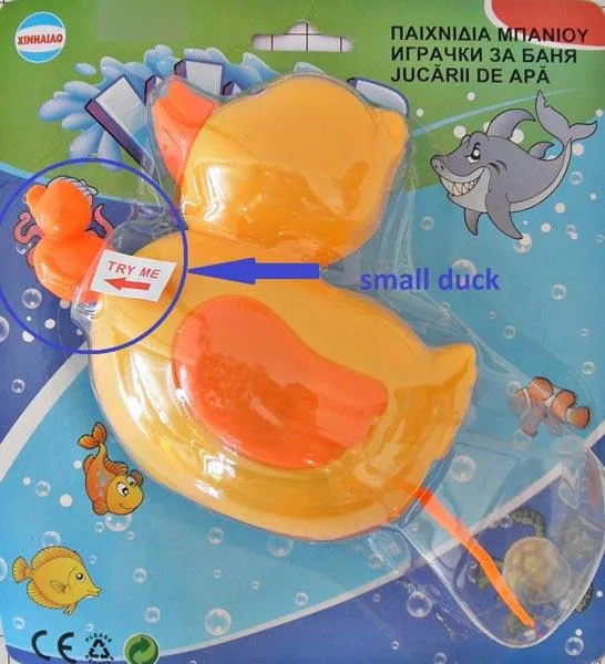 Giocattolo da bagno in plastica «Water Toys» (Xinhaiao / Jumbo)