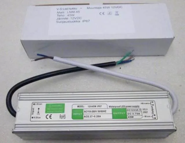 Alimentazione a LED «Waterproof LED Power Supply» — foto 1 dell'alert A12/1321/14
