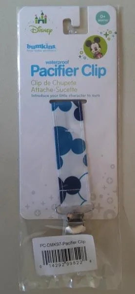 Supporto di succhietto «Waterproof pacifier clip» (BUMKINS)