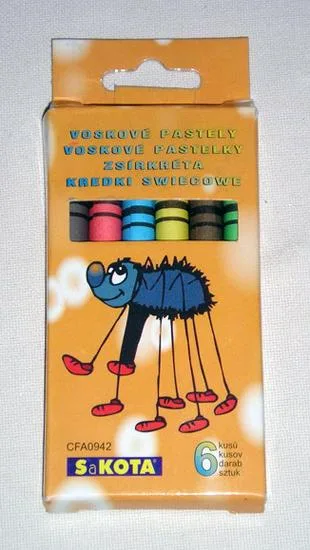 I pastelli. I pastelli. «Wax crayons.» (SaKOTA.)