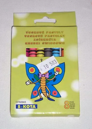 Pastelli di cera. «Wax crayons (voskové pastelky).» — foto 2 dell'alert 0689/07