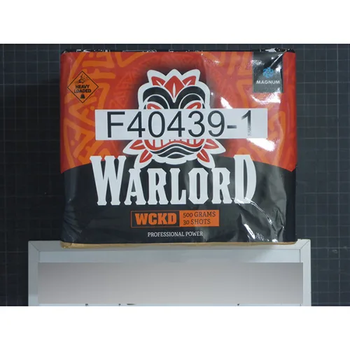 Fuochi d'artificio «WCKD Warlord» (Broekhoff Fireworks International bv)