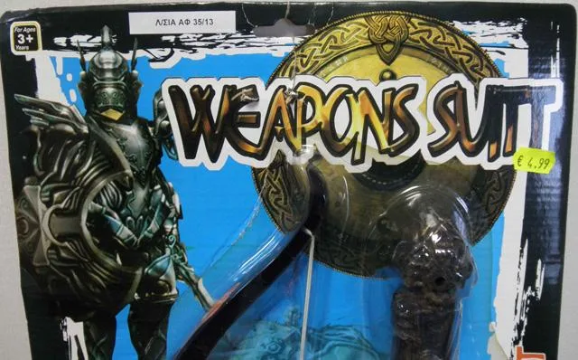 Set gioco guerriero «Weapons Suit» (Unknown)