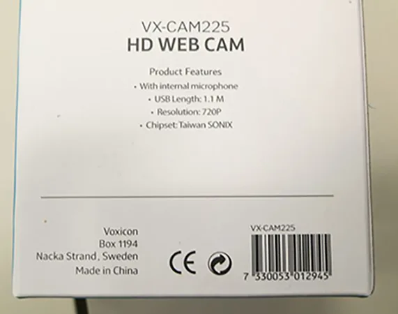WEB CAM (Voxicon)