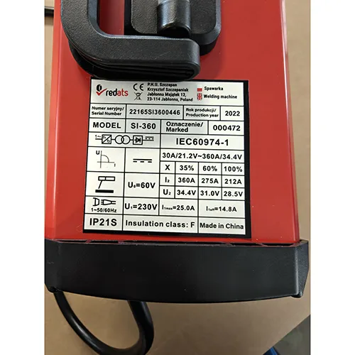 Saldatore per inverter «Welding machine MMA» — foto 2 dell'alert SR/02839/26