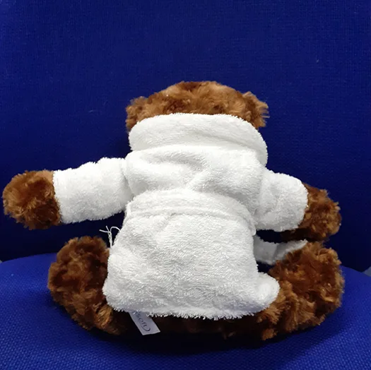 Orso di Teddy «Wellness Teddy with Sewn Eyes and Mini Bathrobe» — foto 2 dell'alert A11/00118/20