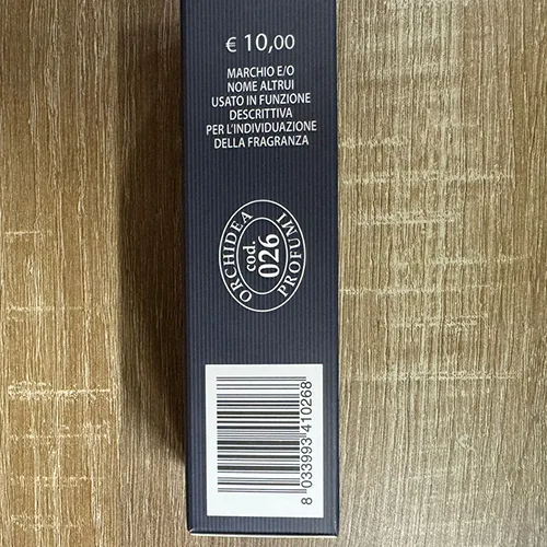 Eau de toilette «Welvet Orchided cod 26» (Orchidea Profumi)