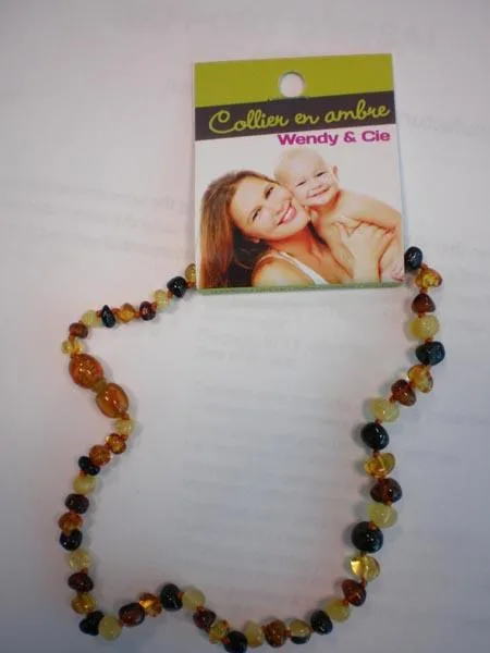 Collana di ambra «Wendy &amp; Cie» (Agovie)