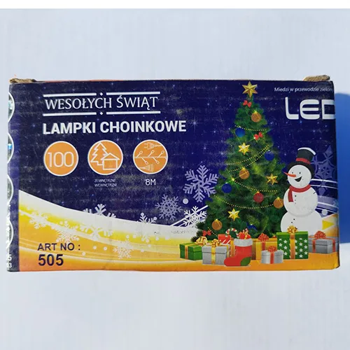 Catena di illuminazione «WESOLYCH SWIAT / LAMPKI CHOINKOWE LED 100 8M» — foto 1 dell'alert SR/02086/25
