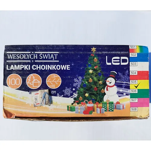 Catena di illuminazione «WESOLYCH SWIAT / LAMPKI CHOINKOWE LED 100 8M» — foto 2 dell'alert SR/02086/25