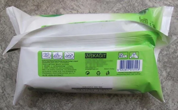 Salviette bagnate «Wet towel Aloe Vera» — foto 2 dell'alert A12/0390/15