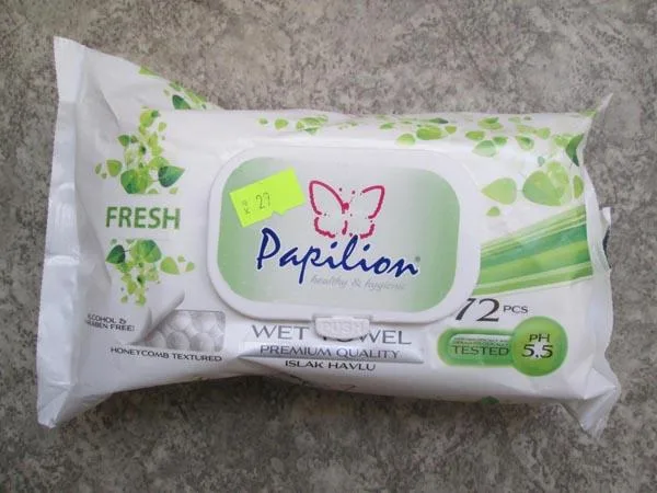 Salviette bagnate «Wet Towel Fresh» (Papilion)