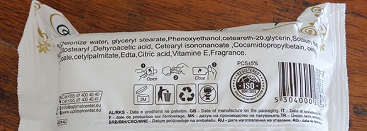 SALVIETTE UMIDE «Wet Wipes Aloe Vera» — foto 3 dell'alert A12/01326/21