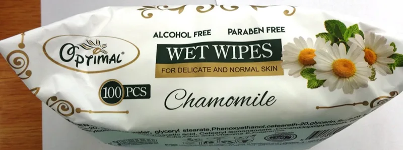 Salviette umide «Wet Wipes Chamomile» — foto 2 dell'alert A12/01565/20