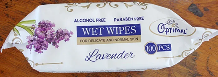 SALVIETTE UMIDE «Wet Wipes Levender» — foto 2 dell'alert A12/01323/21