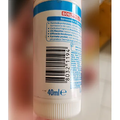 Deodorant «White» (BOROTALCO)