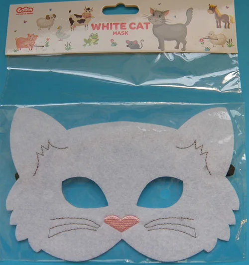 Maschera di fantasia «White Cat Mask / MASZK» — foto 2 dell'alert A12/01726/21