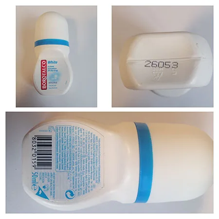 Deodorante roll-on «WHITE CLEAN» (BOROTALCO)