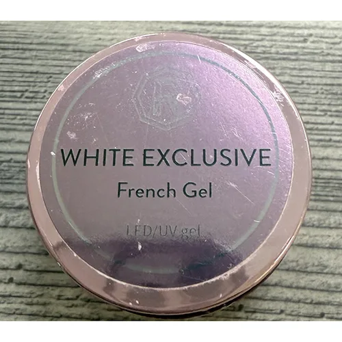 Gel per unghie «WHITE EXCLUSIVE French Gel» (RUSCONA)