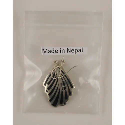 orecchino «White metal Dara Black Earring» — foto 1 dell'alert SR/01494/25
