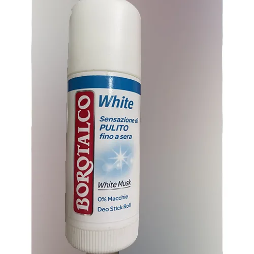 Bastone deodorante «White Musk - Deo Stick Roll» (BOROTALCO)