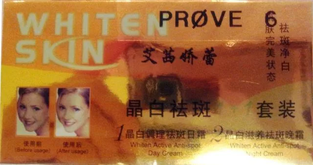 Prodotto schiarimento della pelle «Whiten active anti-sport day and night cream» — foto 1 dell'alert A12/1498/13