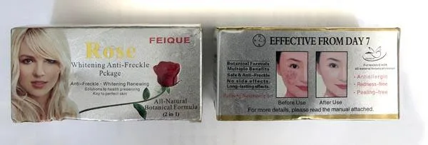 Prodotto schiarimento della pelle «Whitening Anti-Freckle Pckage» (Feique)