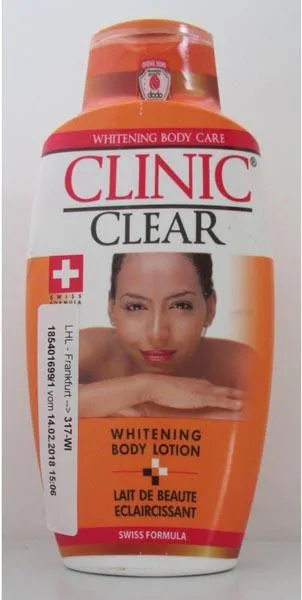 Crema schiarente per la pelle «Whitening Body Lotion» (Clinic Clear)