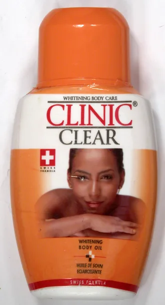 Crema schiarente per la pelle «Whitening Body Oil» (Clinic Clear)