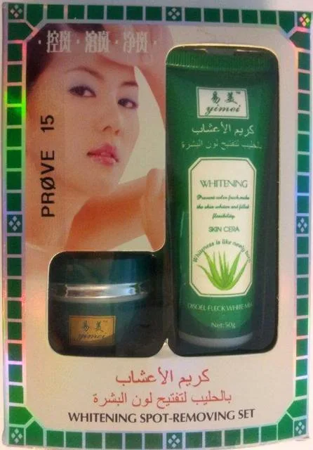 Prodotto schiarimento della pelle «Whitening spot removing set - Skin Cera (Disoel Fleck White Milk)» (Yimei)