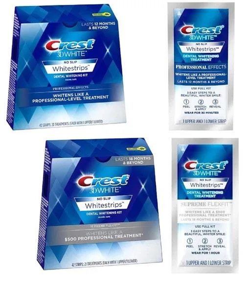 Strisce di sbiancamento dei denti «Whitestrips» — foto 2 dell'alert A12/1267/18