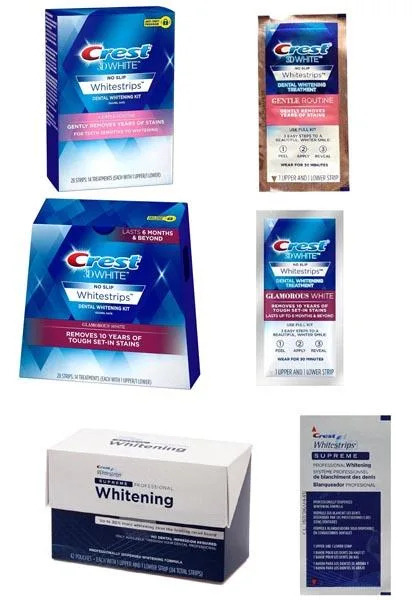 Strisce di sbiancamento dei denti «Whitestrips» — foto 3 dell'alert A12/1267/18