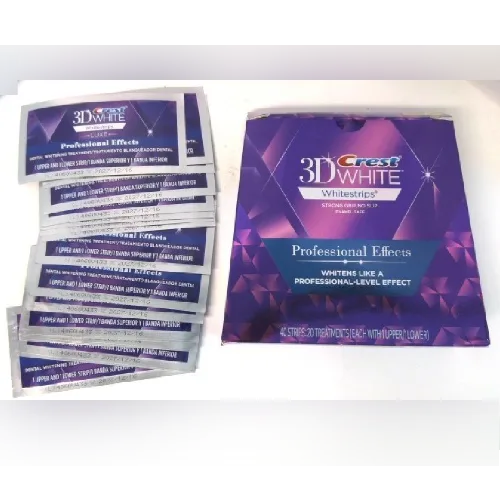 Strisce sbiancanti per denti «Whitestrips - Professional Effects - Dental whitening treatment» (Crest 3D White)