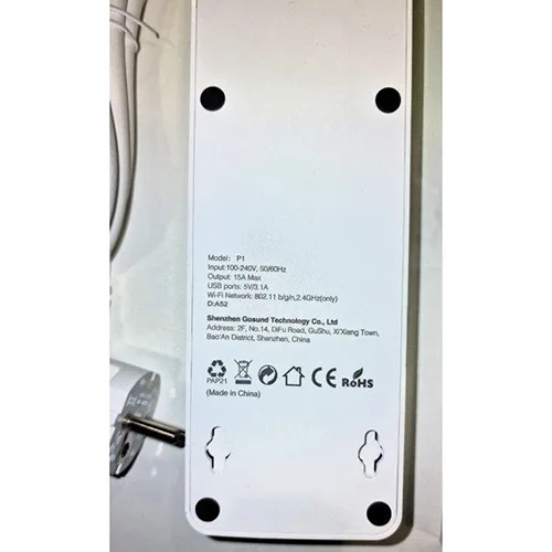 Piombo di estensione «Wi-Fi Smart Power Strip» — foto 5 dell'alert A11/00100/24