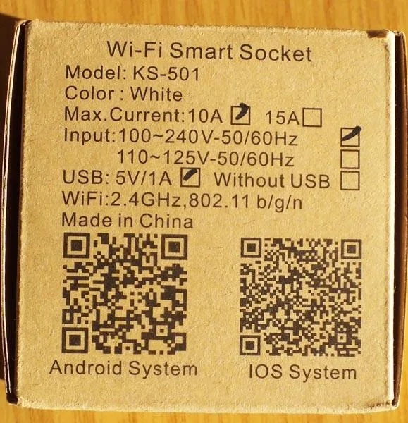 Presa radiocomandata «Wi-Fi Smart Socket» — foto 3 dell'alert A12/1426/17