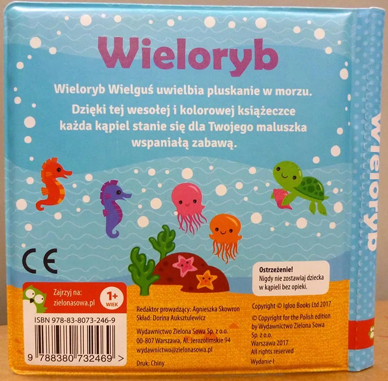 Libro del bagno «Wieloryb Wielgus» — foto 3 dell'alert A12/00146/20