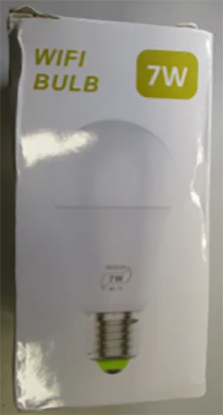 Lampadina del LED «WiFi Bulb 7W» — foto 2 dell'alert A12/00044/21