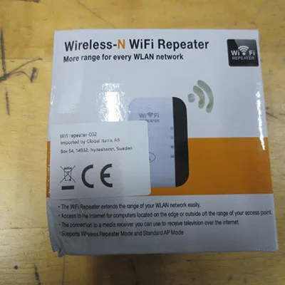 Ripetitore senza fili «WiFi Repeater» — foto 2 dell'alert SR/00765/25