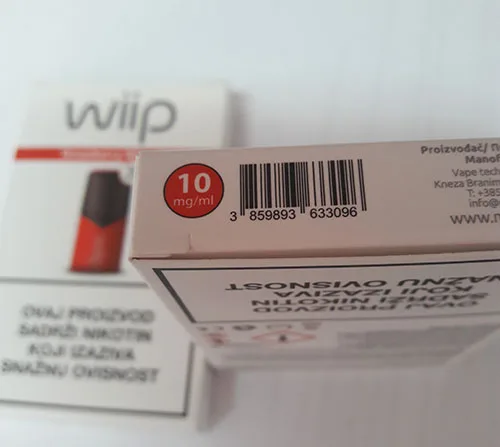 Liquido per sigarette elettroniche «WIIP Srawberry wiipod» (WIIP)