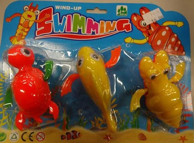 Set di giocattoli in plastica «Wind-up Swimming» (Unknown)