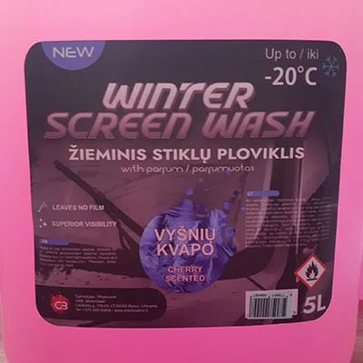 Liquido lavavetri «WINTER SCREEN WASH» — foto 1 dell'alert SR/00409/25