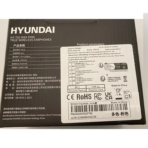 Cuffie Bluetooth «Wireless earphones» — foto 3 dell'alert SR/02804/26