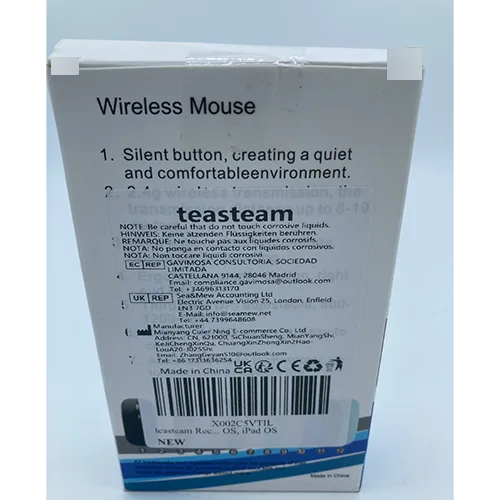 Mouse senza fili «Wireless mouse» — foto 4 dell'alert SR/02757/26