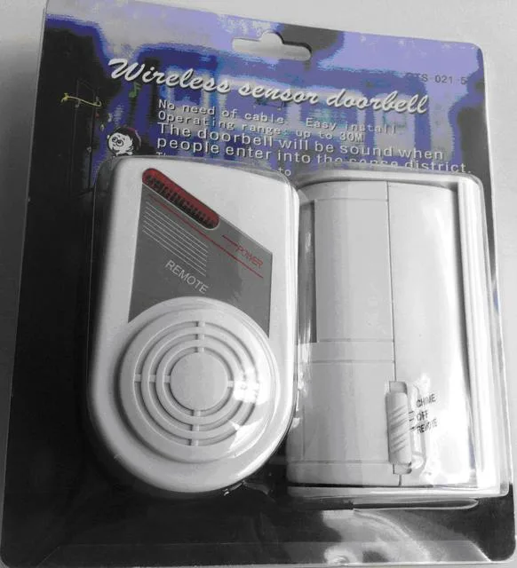 Campanello senza fili &amp; #13; &amp; #13; «Wireless Sensor Doorbell» (Www.tele.gr)