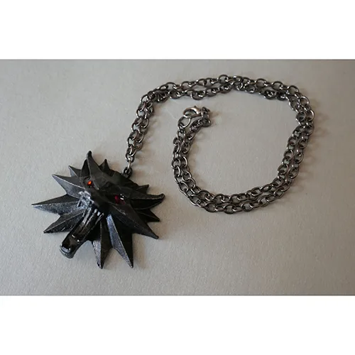Set di gioielli «Witcher 3 Wild Hunt, 3 Stück Witcher Merchandise umfasst Herren Hexer Medaillon Halskett…» — foto 3 dell'alert INFO/00129/24