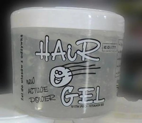 Gel per capelli «WITH PRO-VITAMIN B5» (editt)