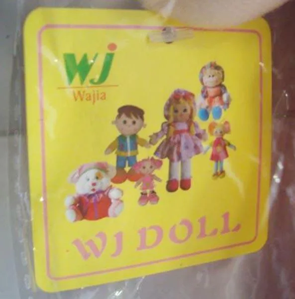 Bambola in tessuto «WJ DOLL» — foto 2 dell'alert A12/0406/16