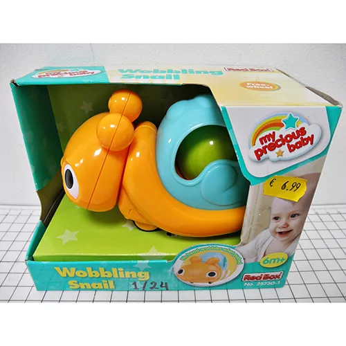 Giocattolo di plastica «Wobbling Snail» (My precious baby)
