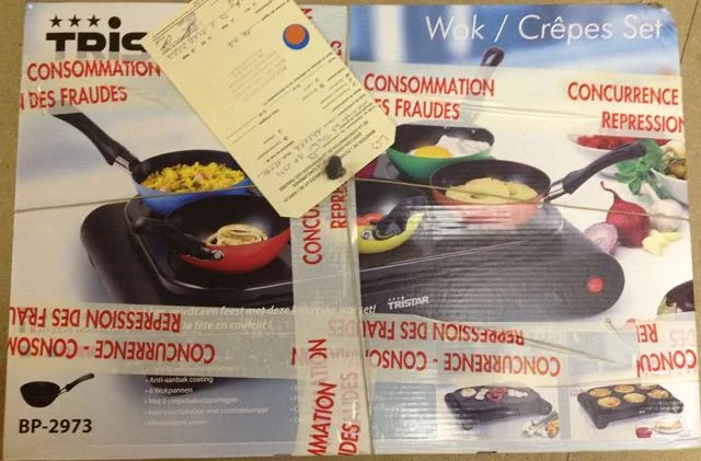 Wok &amp; #13; &amp; #13; «Wok/Crepes Set» (Tristar)